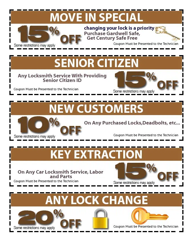 Central Locksmith Store Southfield, MI 248-532-0005 - coupon-01